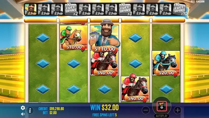 Big Bass Return to the Races slot screenshot 