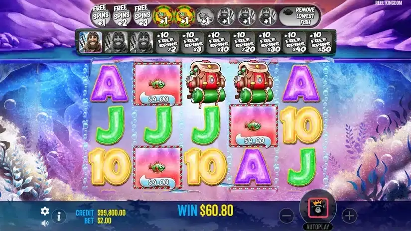 Big Bass Xmas Extreme slot screenshot 6