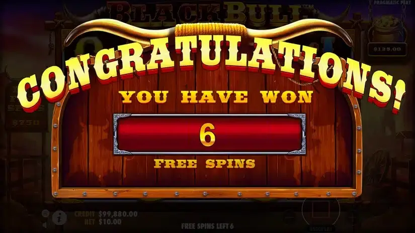 Black Bull slot screenshot 3