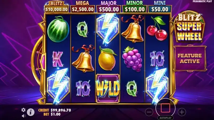 Blitz Super Wheel slot screenshot 2