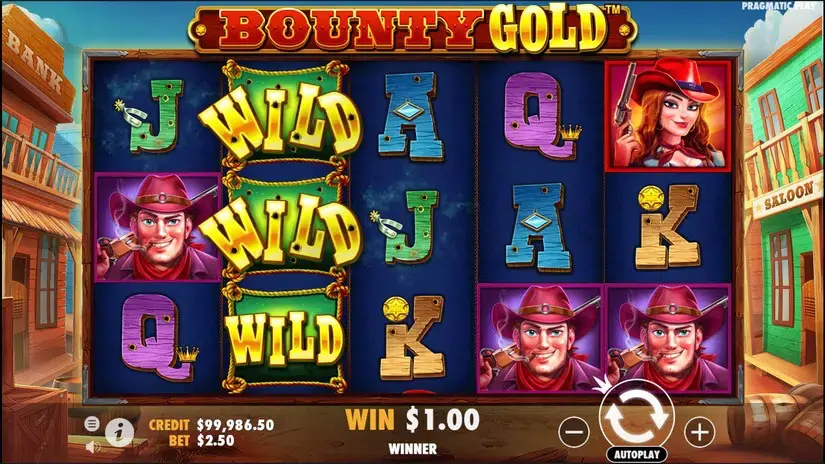 Bounty Gold slot screenshot 1