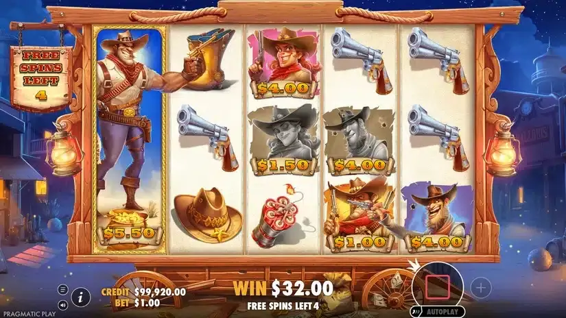 Bounty Hunter slot screenshot