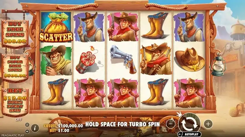 Bounty Hunter slot screenshot