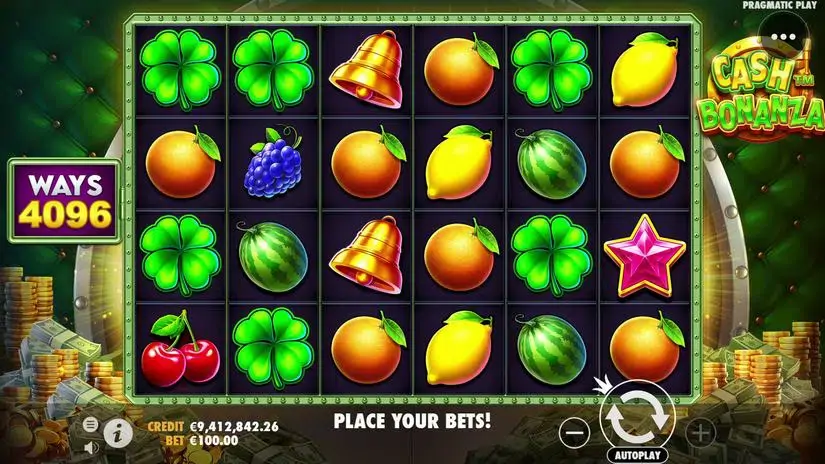 Cash Bonanza slot screenshot 1