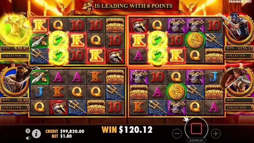 Chase for Glory slot screenshot 7