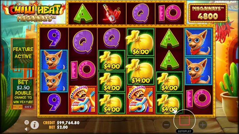 Chilli Heat Megaways slot screenshot 2