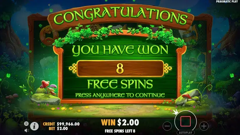Clover Gold slot screenshot 3