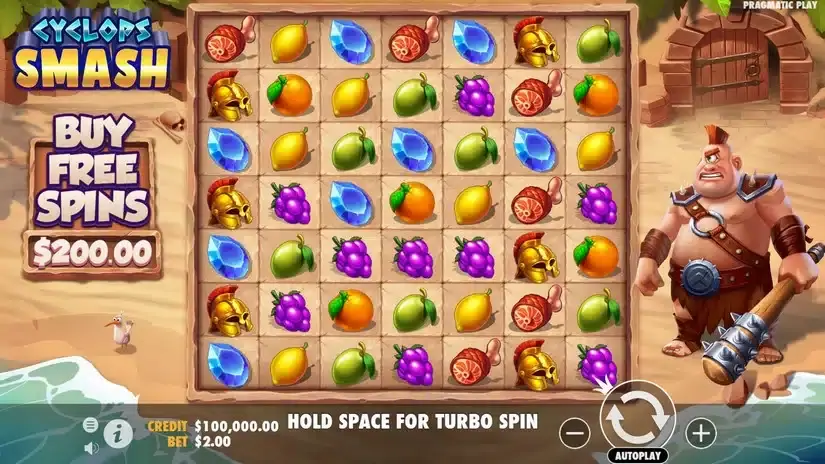 Cyclops Smash slot screenshot