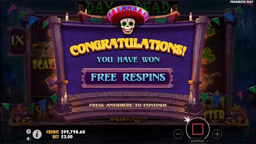 Day of Dead slot screenshot 5