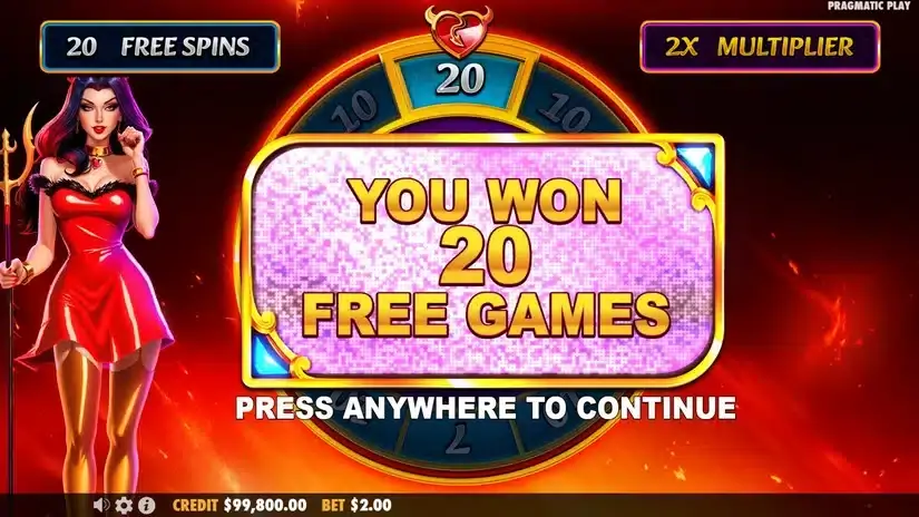 Devilicious slot screenshot 4