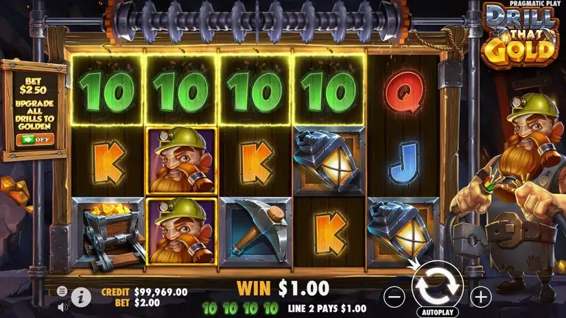 Drill that Gold slot screenshot 2