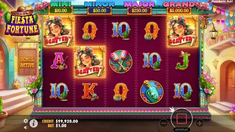 Fiesta Fortune slot screenshot 2