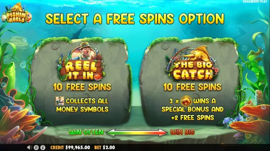 Fishin’ Reels slot screenshot 3