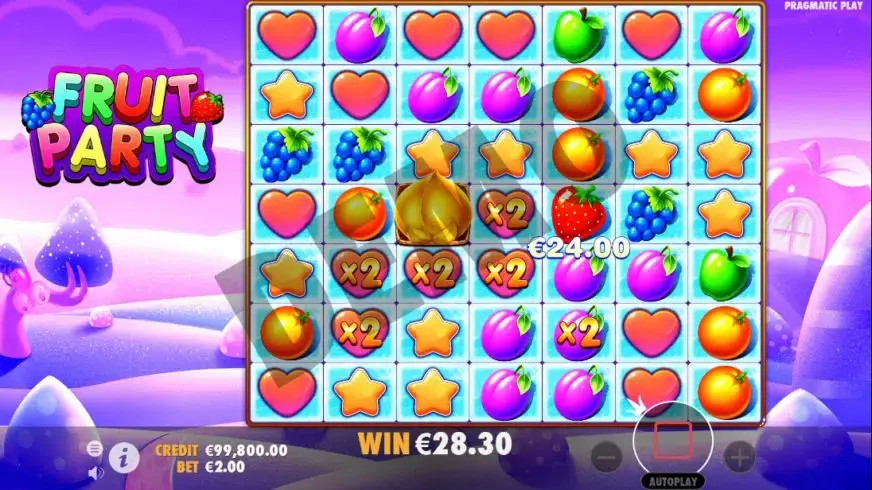 Fruit Party slot screenshot 4
