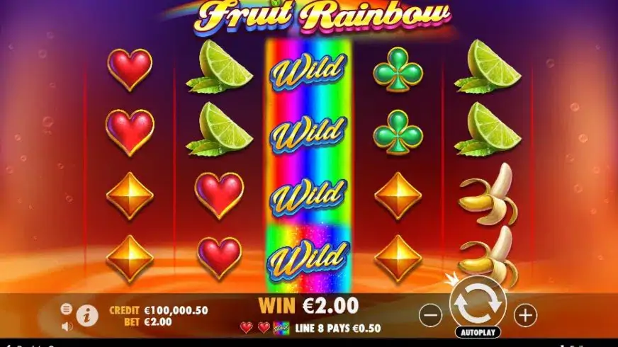 Fruit Rainbow slot screenshot 2