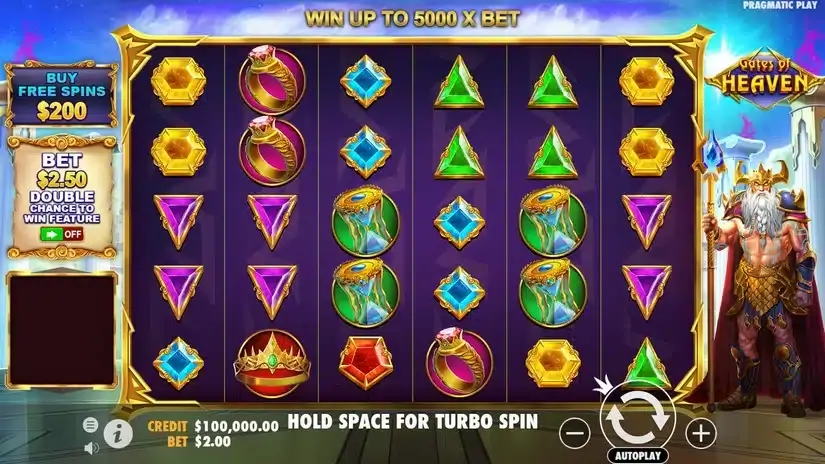 Gates of Heaven slot screenshot 1
