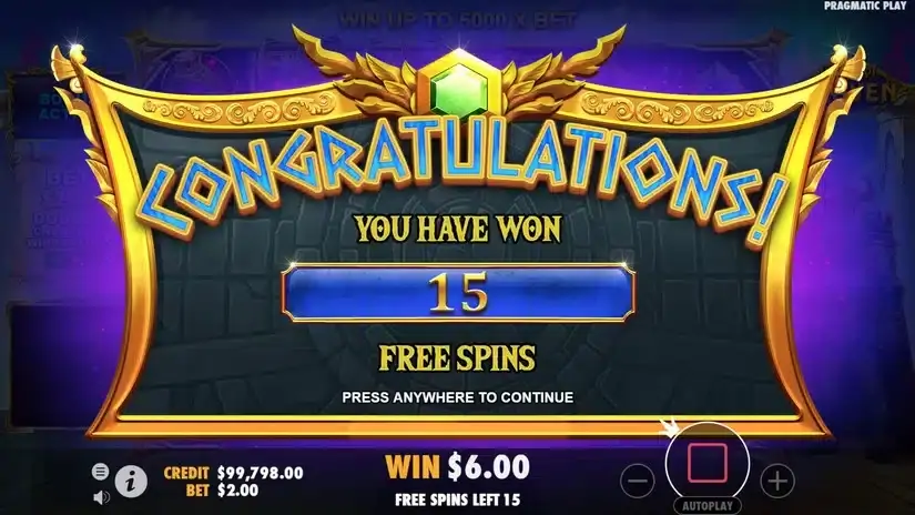 Gates of Heaven slot screenshot 3