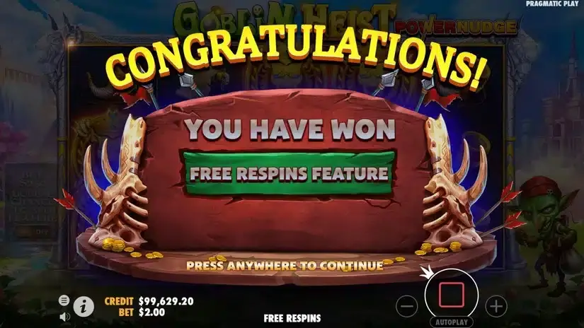 Goblin Heist Powernudge slot screenshot 4