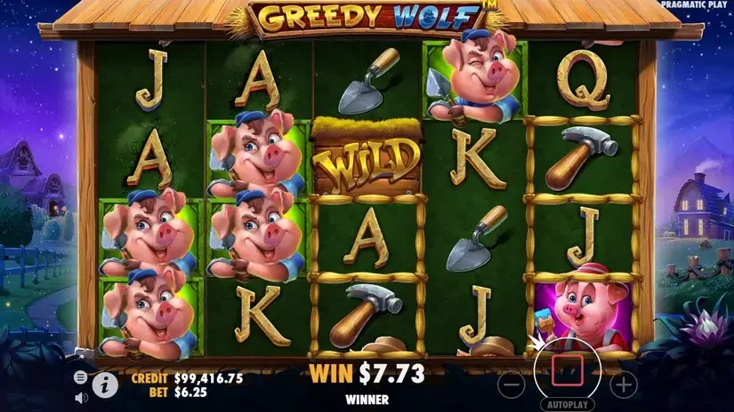 Greedy Wolf slot screenshot 6