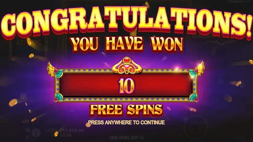 Heart of Cleopatra slot screenshot 3