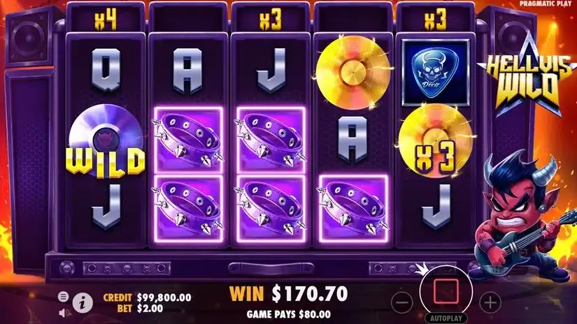 Hellvis Wild slot screenshot 5