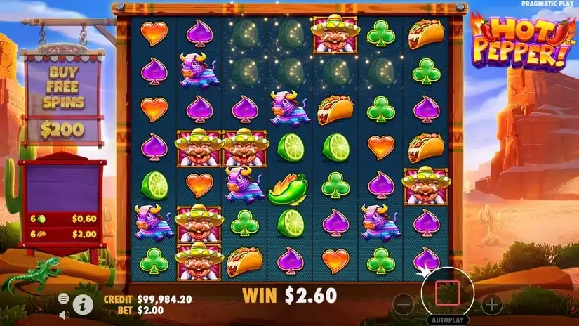 Hot Pepper slot screenshot 2
