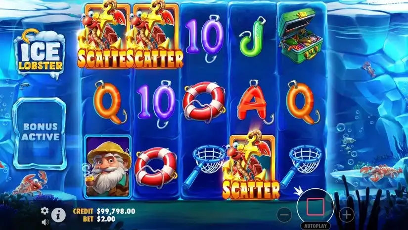 Ice Lobster slot screenshot 2