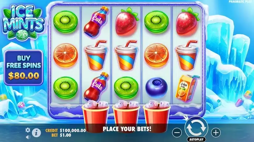 Ice Mints slot screenshot
