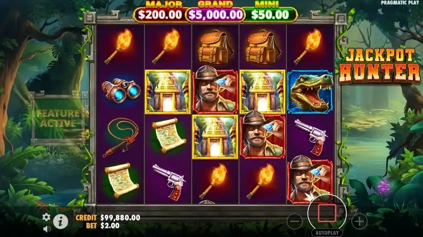 Jackpot Hunter slot screenshot 2