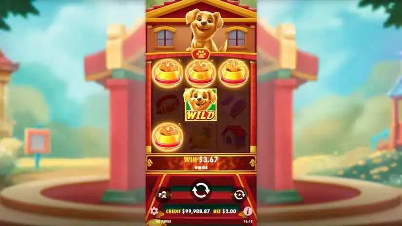 Lucky Dog slot screenshot 3