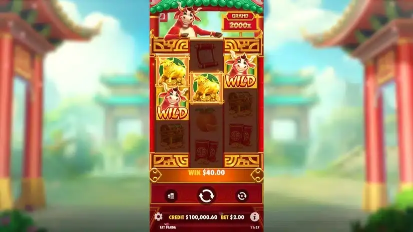 Lucky Ox slot screenshot 5