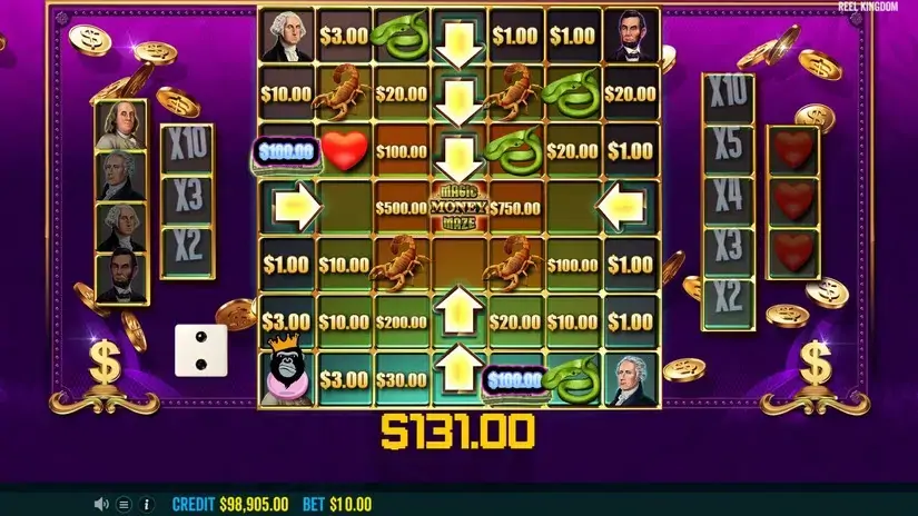 Magic Money Maze slot screenshot 6