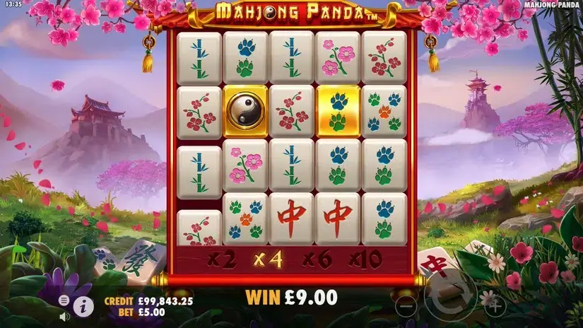 Mahjong Panda slot screenshot 5