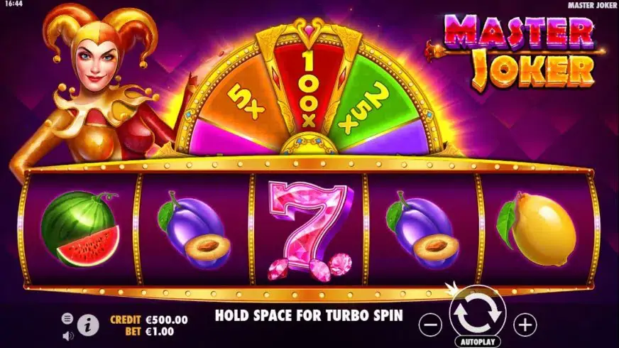 Master Joker slot screenshot 1