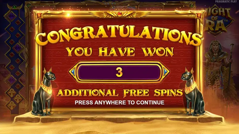 Might of Ra slot screenshot 7