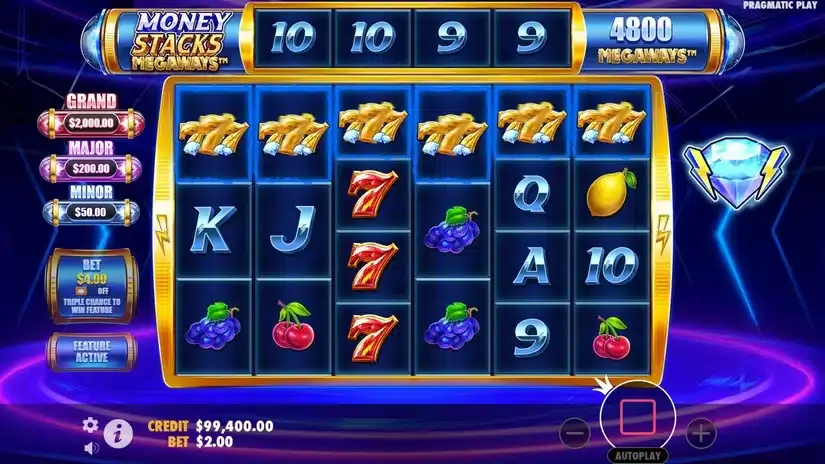 Money Stacks Megaways slot screenshot 2