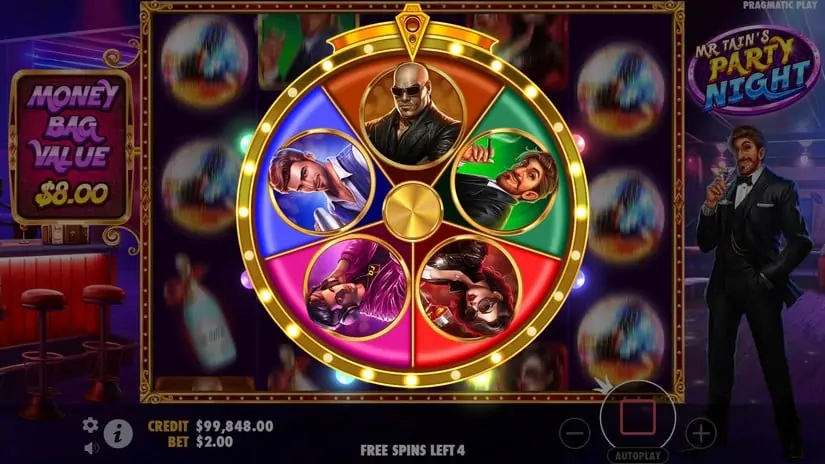 Mr Tain’s Party Night slot screenshot 4