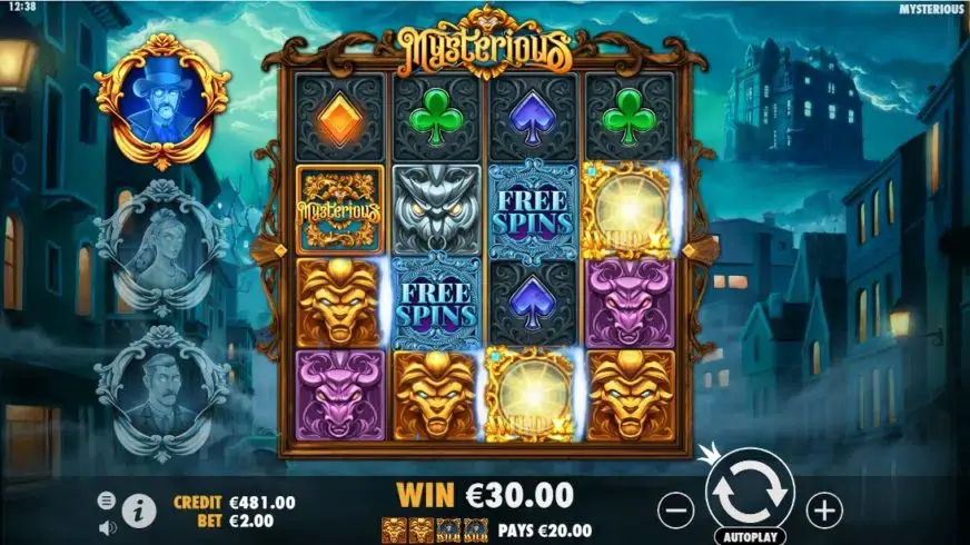 Mysterious slot screenshot 3