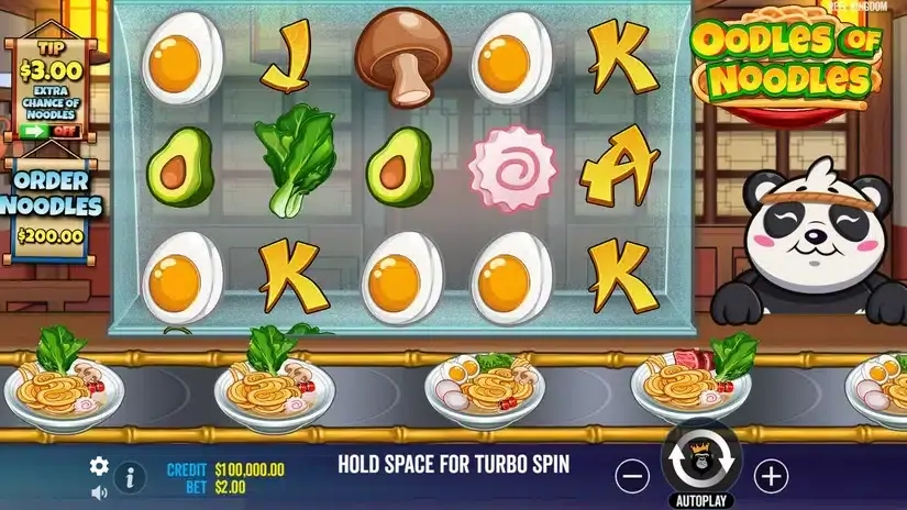 Oodles of Noodles slot screenshot 1