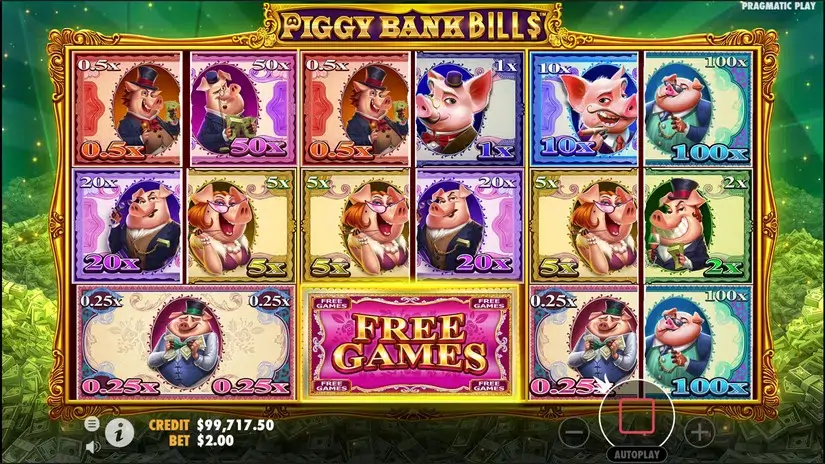 Piggy Bank Bills slot screenshot 5