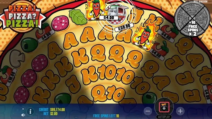 PIZZA! PIZZA? PIZZA! slot screenshot 4