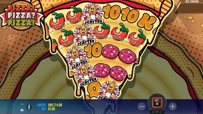 PIZZA! PIZZA? PIZZA! slot screenshot 2