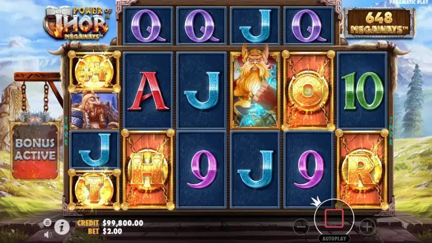 Power of Thor Megaways slot screenshot 2