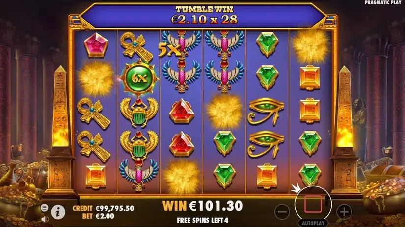 Pyramid Bonanza slot screenshot 7
