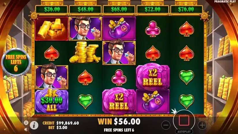 Reel Banks slot screenshot 5