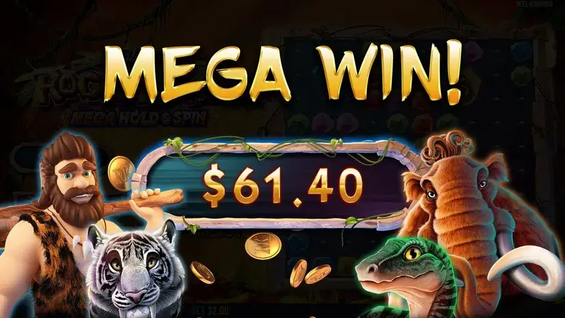 Rock Vegas slot screenshot 