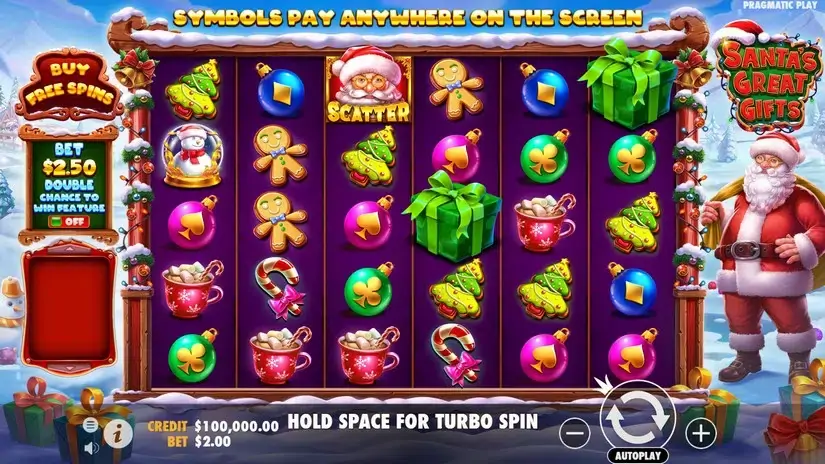 Santa’s Great Gifts slot screenshot 1