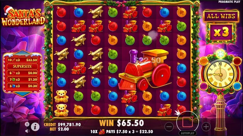 Santa’s Wonderland slot screenshot 8