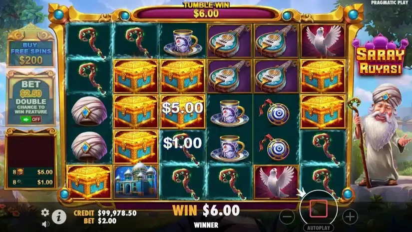 Saray Ruyasi slot screenshot 3