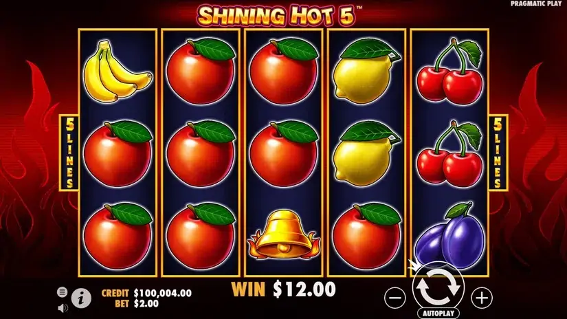 Shining Hot 5 slot screenshot 2